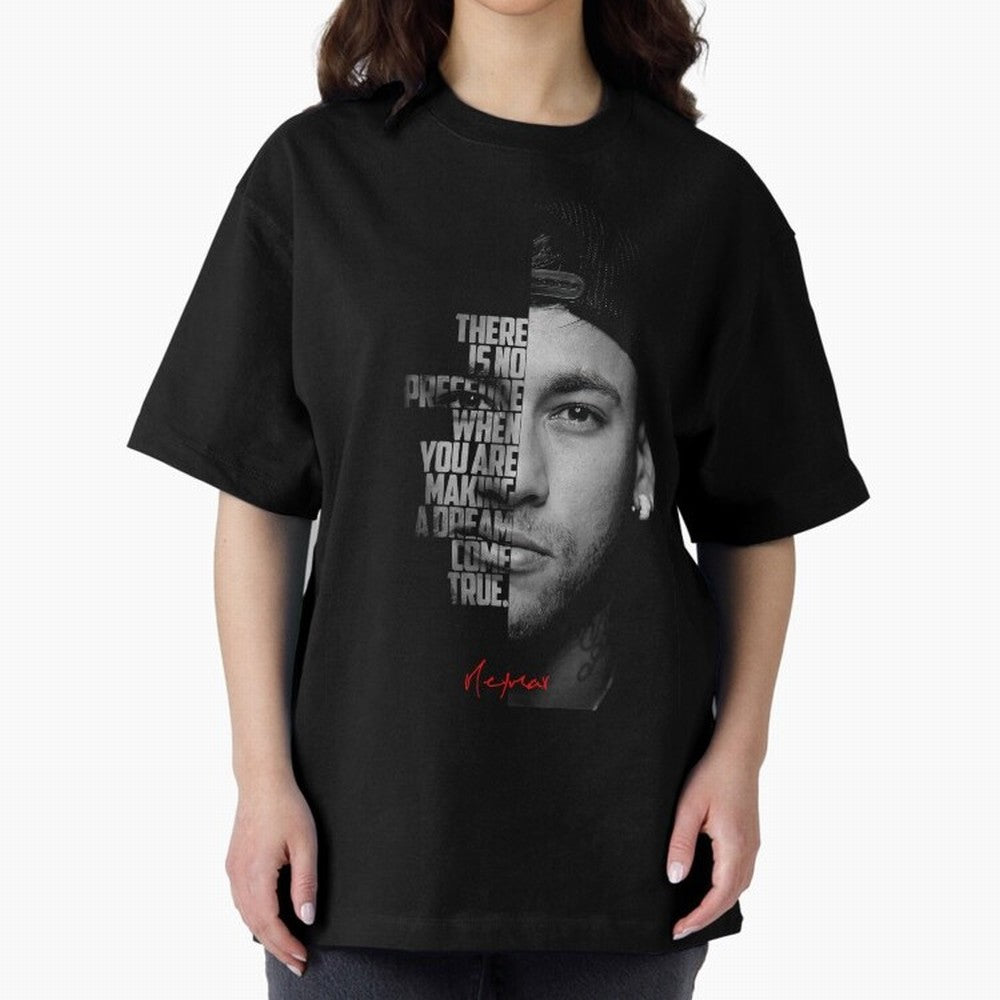 Black and white Neymar Jr quote. Classic T-Shirt Stand Proud for FIFA World Cup 2026 USA Canada Mexico Spirit, Highlighting Argentina and Brazil, Haaland, Stadium Chants, National Pride, Trophy Dreams and Unforgettable Football Memories; Made for
