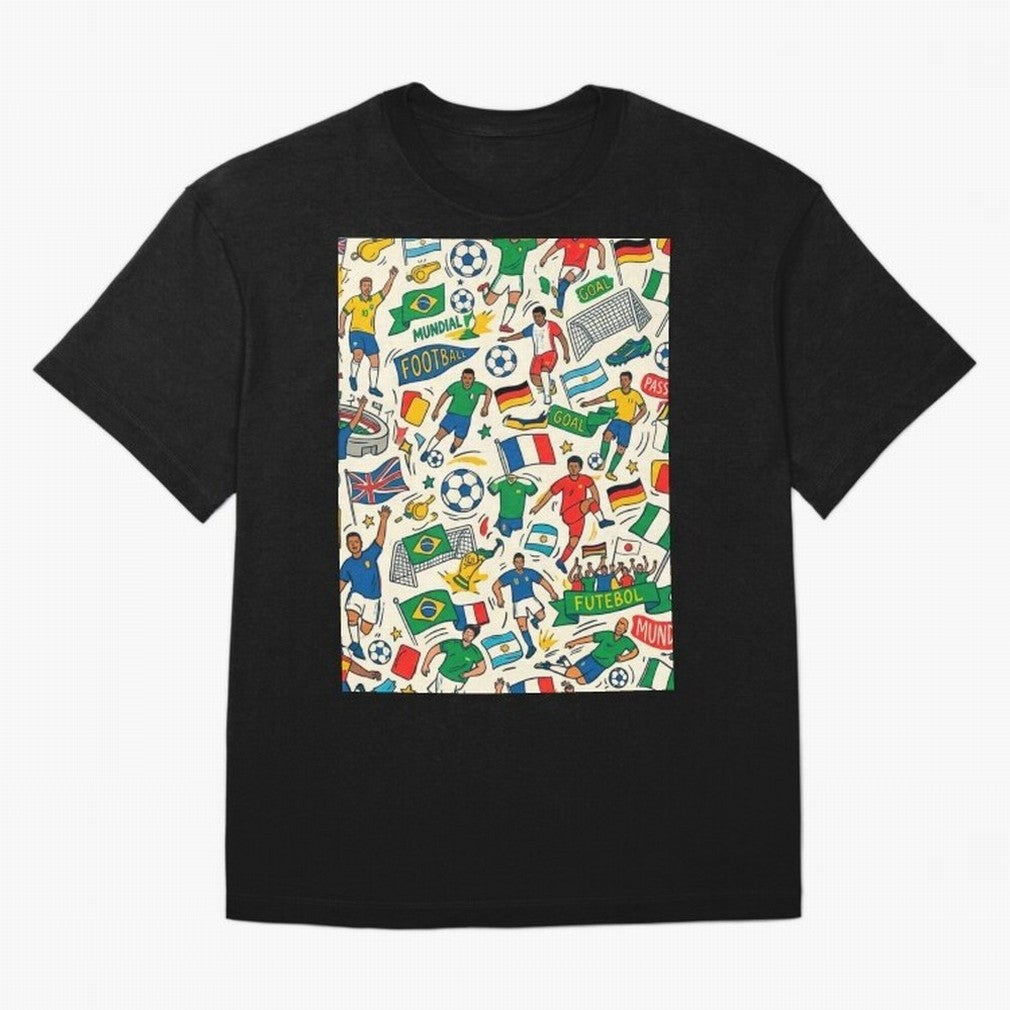 World Cup 2026: Global Football Fever Oversized T-Shirt Spotlight Match Day Hype around FIFA World Cup 2026, Haaland, Germany, Match Day Excitement, Supporter Culture, Golden Goals and Global Football Passion; Perfect for People Who Love Argentina,