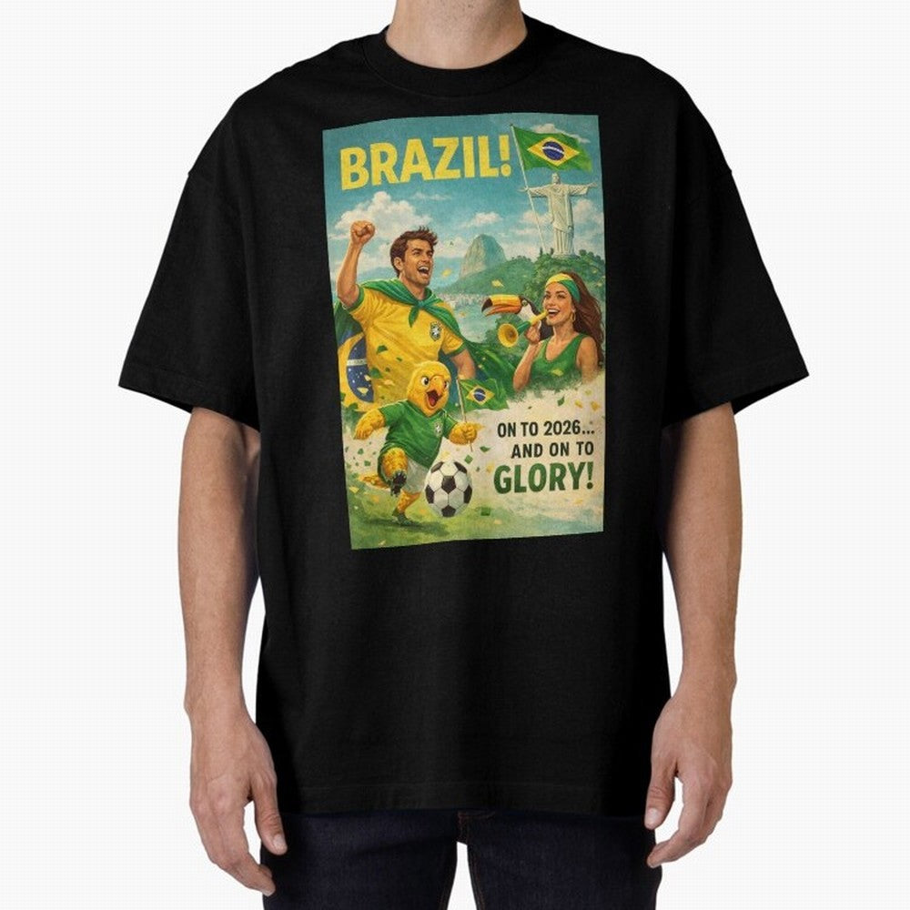 Brazil Rio de Janeiro Christ the Redeemer Sugarloaf Mountain FIFA World Cup 2026 Football Celebration Classic T-Shirt Celebrate Golden Goal Energy in the FIFA World Cup 2026 Journey through CR7 and Messi Highlights, Spain and Netherlands Pride,