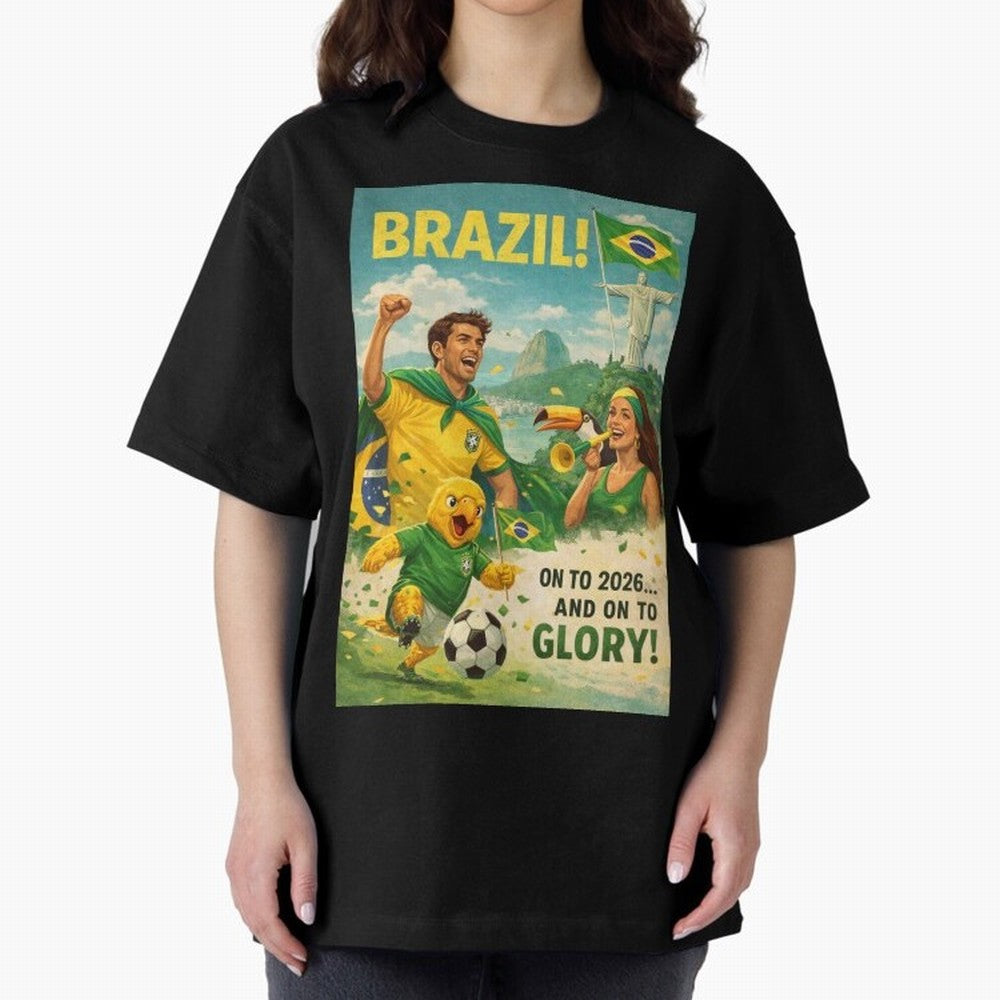 Brazil Rio de Janeiro Christ the Redeemer Sugarloaf Mountain FIFA World Cup 2026 Football Celebration Classic T-Shirt Celebrate Golden Goal Energy in the FIFA World Cup 2026 Journey through CR7 and Messi Highlights, Spain and Netherlands Pride,