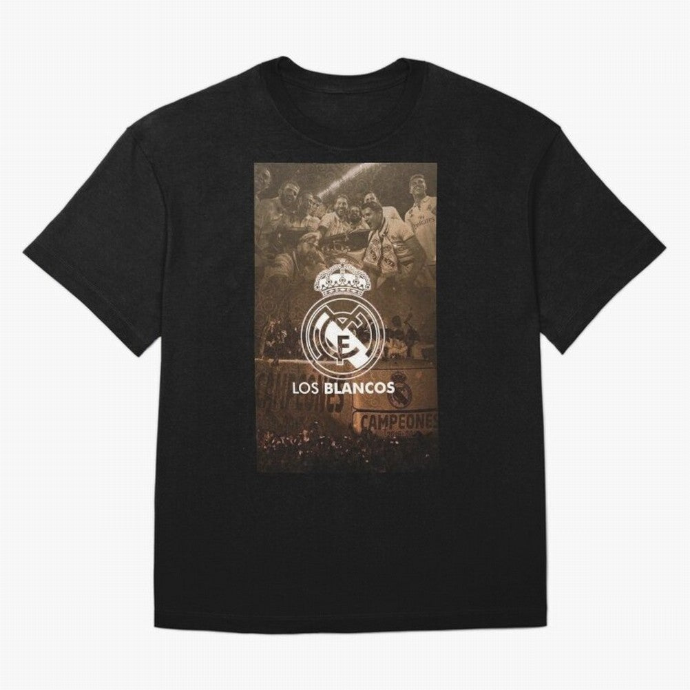 King Madrid Oversized T-Shirt Make Memories around Global Football Passion for FIFA World Cup 2026 USA Canada Mexico, Built around Messi, Neymar and Mbappe, England, France and Netherlands, Football Festival Excitement, Trophy Ambitions, Country