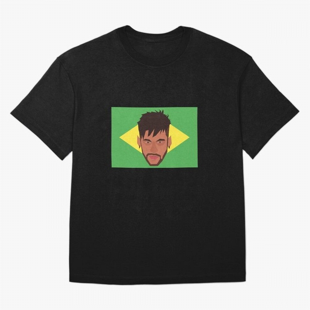 Neymar Jr - Brazil World Cup Classic T-Shirt Celebrate Classic Football Spirit in Match Day Hype around FIFA World Cup 2026, Neymar, Haaland and Cristiano Ronaldo, Brazil, Portugal and Argentina, Worldwide Fan Energy, Dramatic Goals, Stadium Lights