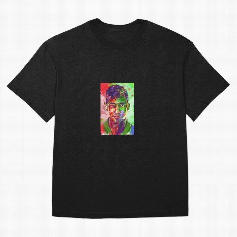 Neymar JR Oversized T-Shirt Upgrade FIFA World Cup 2026 USA Canada Mexico for Fans of Messi, Neymar and Mbappe and Argentina, Bringing Championship Spirit, Famous Goals, Roaring Crowds and International Football Unity; Perfect for People Who Love