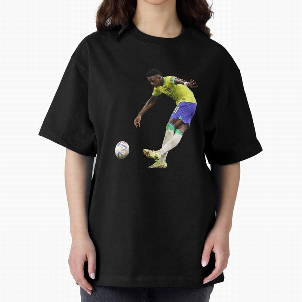Vinicius Junior rabona Classic T-Shirt Upgrade Match Day Hype around FIFA World Cup 2026, Messi, CR7 and Mbappe, Netherlands, Football History, Final Match Energy, Crowd Noise and Once in a Lifetime Moments; Perfect for Fans, Collectors, Family