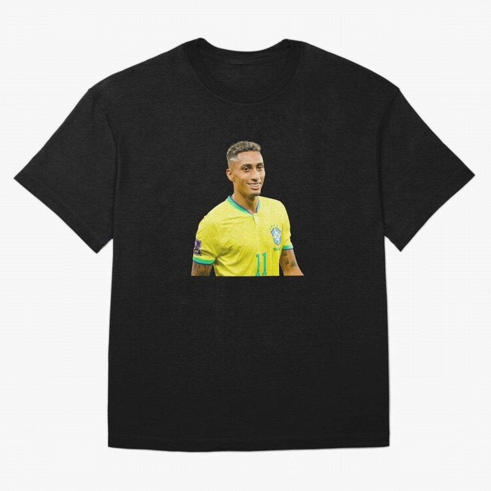 Raphinha Classic T-Shirt Join the Countdown to Global Football Passion for FIFA World Cup 2026 USA Canada Mexico, with Messi, Spain, Champion Mindset, Group Stage Buzz, Knockout Tension and Passionate Fan Culture; Great for Supporters Who Love