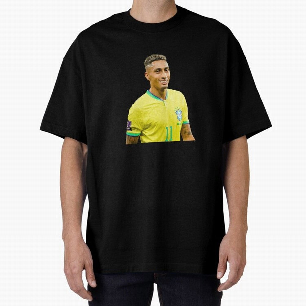 Raphinha Classic T-Shirt Join the Countdown to Global Football Passion for FIFA World Cup 2026 USA Canada Mexico, with Messi, Spain, Champion Mindset, Group Stage Buzz, Knockout Tension and Passionate Fan Culture; Great for Supporters Who Love