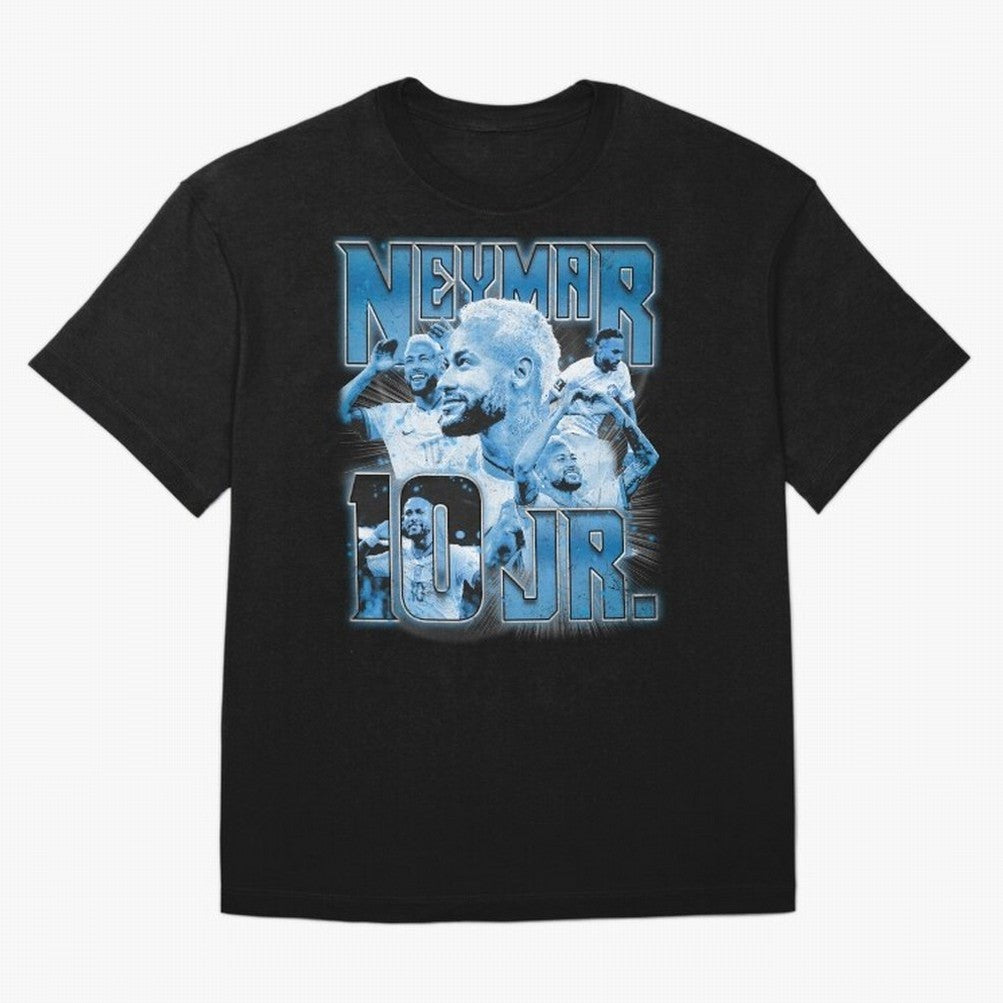 Neymar Jr. Bootleg Classic T-Shirt Celebrate Fan Culture around Global Football Passion for FIFA World Cup 2026 USA Canada Mexico, Made for Neymar, Haaland and Cristiano Ronaldo, France and Portugal, Match Day Excitement, Supporter Culture, Golden