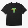 100% Jesus Christ the Redeemer Christian Brazilian Classic T-Shirt Celebrate the Road through FIFA World Cup 2026 Group Stage for Fans of CR7 and Messi and France and Portugal, Bringing Vintage Soccer Flavor, Modern Football Stars, National Flags