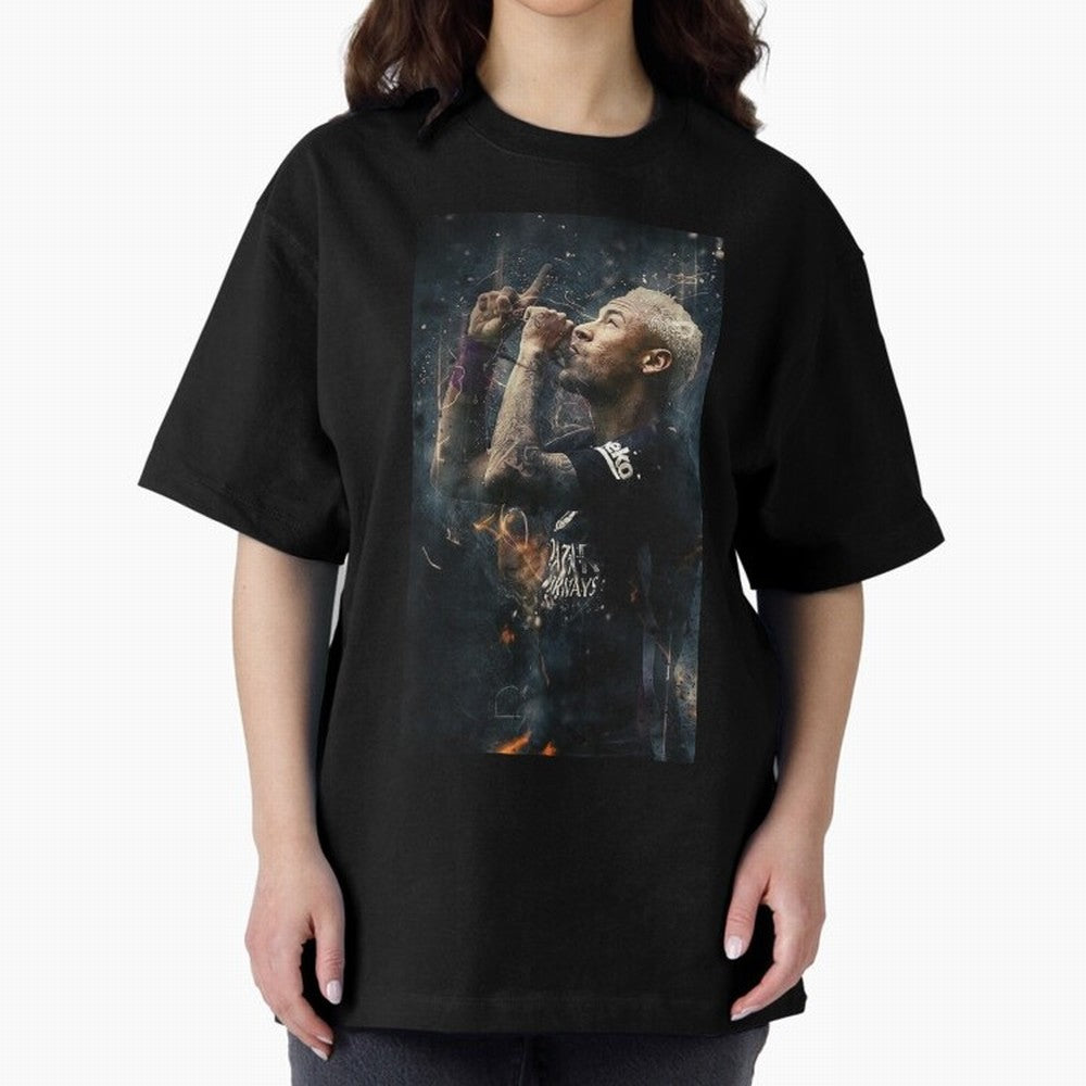 Neymar Junior - Design #o22 Oversized T-Shirt Bring Stadium Energy to the FIFA World Cup 2026 Journey through Cristiano Ronaldo, Haaland and CR7 Highlights, Brazil, Portugal and Argentina Pride, Game Day Rituals, Football Legends, Country Pride and