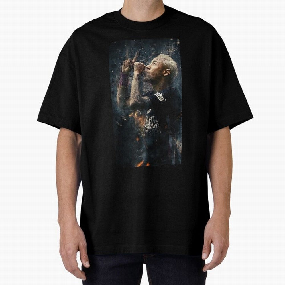 Neymar Junior - Design #o22 Oversized T-Shirt Bring Stadium Energy to the FIFA World Cup 2026 Journey through Cristiano Ronaldo, Haaland and CR7 Highlights, Brazil, Portugal and Argentina Pride, Game Day Rituals, Football Legends, Country Pride and