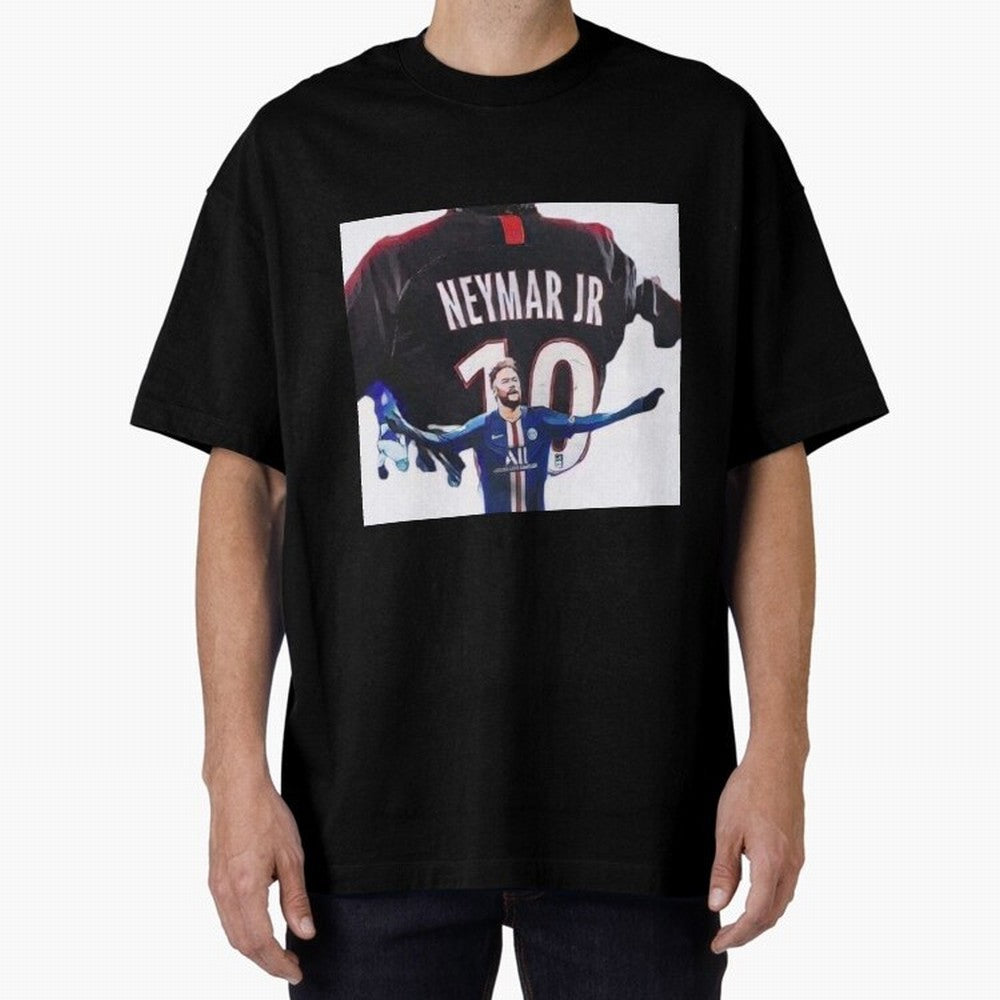 Neymar art - Neymar illustration T Shirt Classic T-Shirt Feel the Roar of FIFA World Cup 2026 Group Stage Driven by Messi, CR7 and Mbappe, Portugal, Spain and Germany Energy, Vintage Soccer Flavor, Modern Football Stars, National Flags and Final