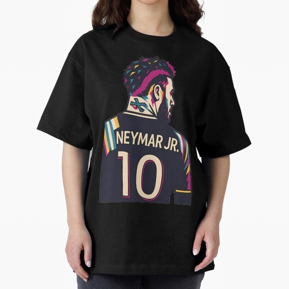 Neymar Jr. Number 10 Classic T-Shirt Join Supporters Worldwide for Match Day Hype around FIFA World Cup 2026 USA Canada Mexico, Mbappe and Neymar, Argentina and Brazil, Vintage Soccer Flavor, Modern Football Stars, National Flags and Final Night