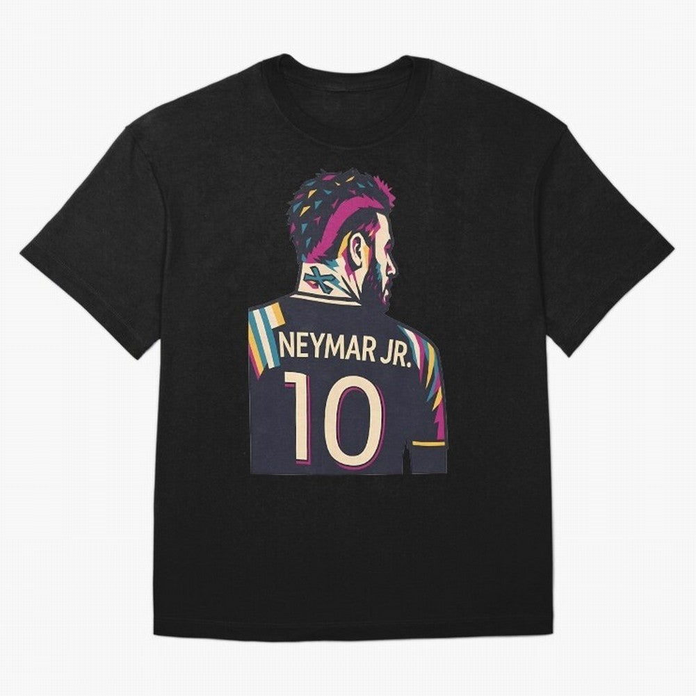 Neymar Jr. Number 10 Classic T-Shirt Join Supporters Worldwide for Match Day Hype around FIFA World Cup 2026 USA Canada Mexico, Mbappe and Neymar, Argentina and Brazil, Vintage Soccer Flavor, Modern Football Stars, National Flags and Final Night
