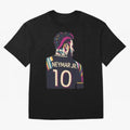Neymar Jr. Number 10 Classic T-Shirt Join Supporters Worldwide for Match Day Hype around FIFA World Cup 2026 USA Canada Mexico, Mbappe and Neymar, Argentina and Brazil, Vintage Soccer Flavor, Modern Football Stars, National Flags and Final Night