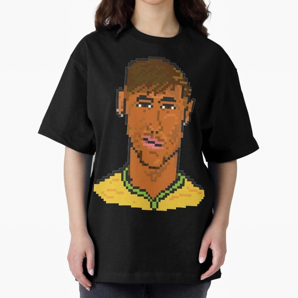 Neymar Jr Oversized T-Shirt Show Your Love for FIFA World Cup 2026 Spirit, Inspired by Brazil, Cristiano Ronaldo, Haaland and CR7, Match Day Excitement, Supporter Culture, Golden Goals and Global Football Passion; Made for Collectors Who Enjoy