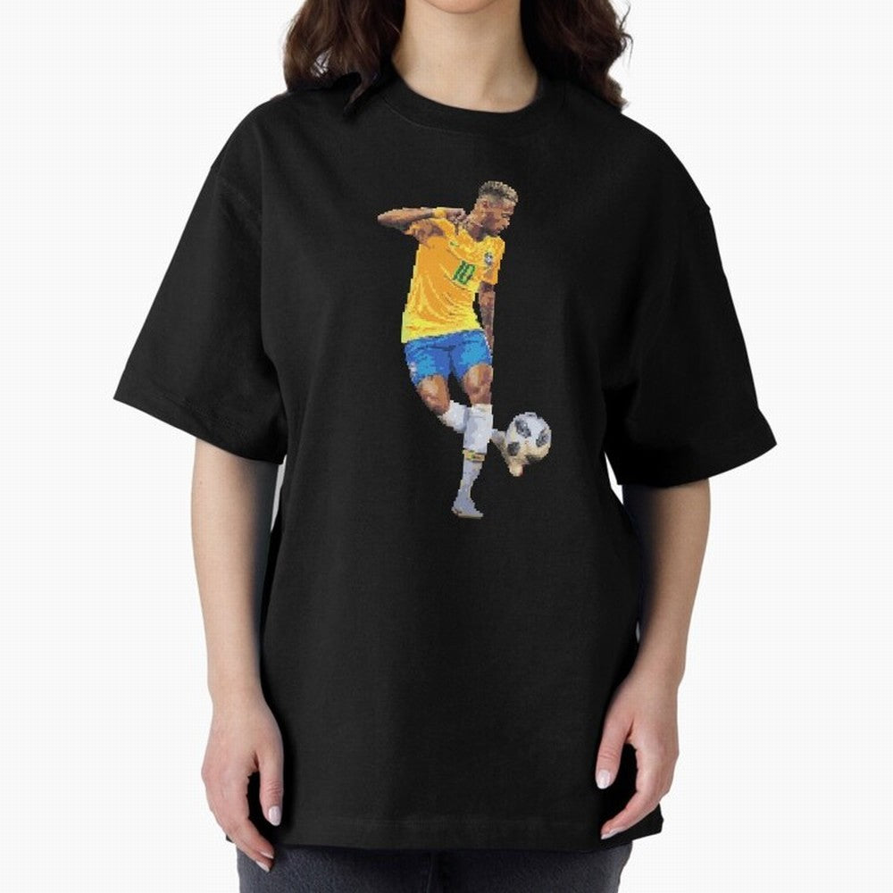 Neymar Jr Classic T-Shirt Celebrate Fan Favorites in Global Football Passion for FIFA World Cup 2026 USA Canada Mexico, Driven by Cristiano Ronaldo, Haaland and CR7, Argentina, France and Brazil, Retro Football Energy, Iconic Rivalries, Trophy