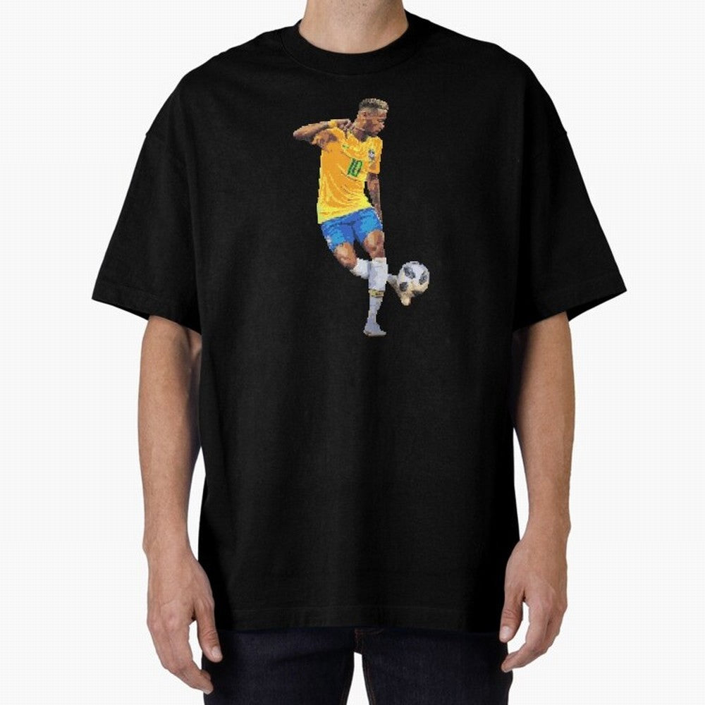 Neymar Jr Classic T-Shirt Celebrate Fan Favorites in Global Football Passion for FIFA World Cup 2026 USA Canada Mexico, Driven by Cristiano Ronaldo, Haaland and CR7, Argentina, France and Brazil, Retro Football Energy, Iconic Rivalries, Trophy