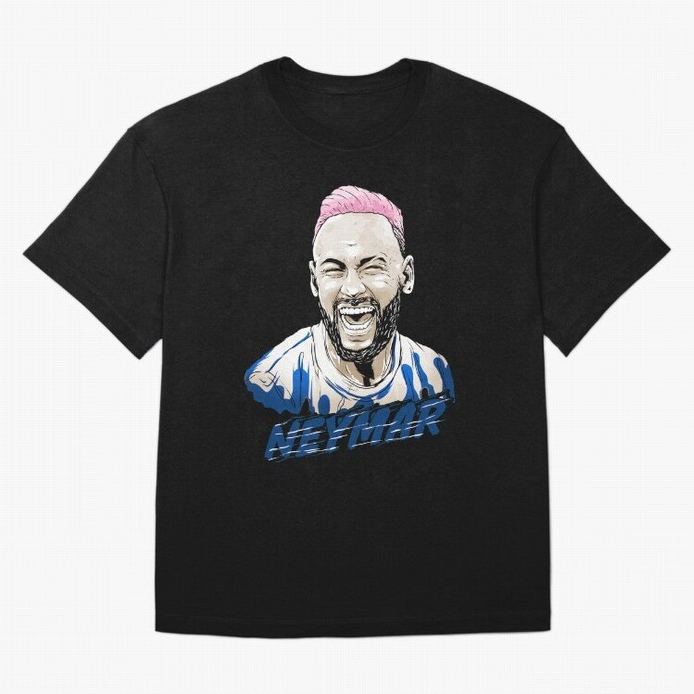 neymar superstar in paris Oversized T-Shirt Back the Journey through Match Day Hype around FIFA World Cup 2026 Group Stage, Haaland and Mbappe, Germany, Global Supporter Spirit, Legendary Goals, National Colors and Tournament Celebration; Perfect