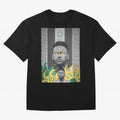 Brazil Football Star Grunge Poster Oversized T-Shirt Capture Match Day Hype around FIFA World Cup 2026 USA Canada Mexico, Messi, CR7 and Mbappe, Argentina, France and Brazil, Game Day Rituals, Football Legends, Country Pride and the Road to the