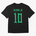 Neymar Jr #10 (Brazil) Oversized T-Shirt Bring Retro Soccer Energy to FIFA World Cup 2026 Spirit, Highlighting Argentina, Messi, Champion Mindset, Group Stage Buzz, Knockout Tension and Passionate Fan Culture; Made for Die Hard Supporters, Soccer