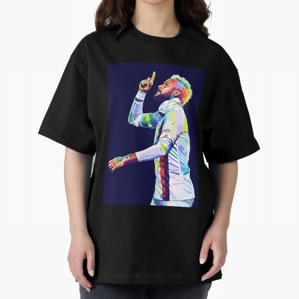 Neymar Jr Wpap Pop art Classic T-Shirt Keep the Legacy of FIFA World Cup 2026 USA Canada Mexico for Fans of Cristiano Ronaldo, Haaland and CR7 and Brazil, Portugal and Argentina, Bringing Match Day Excitement, Supporter Culture, Golden Goals and