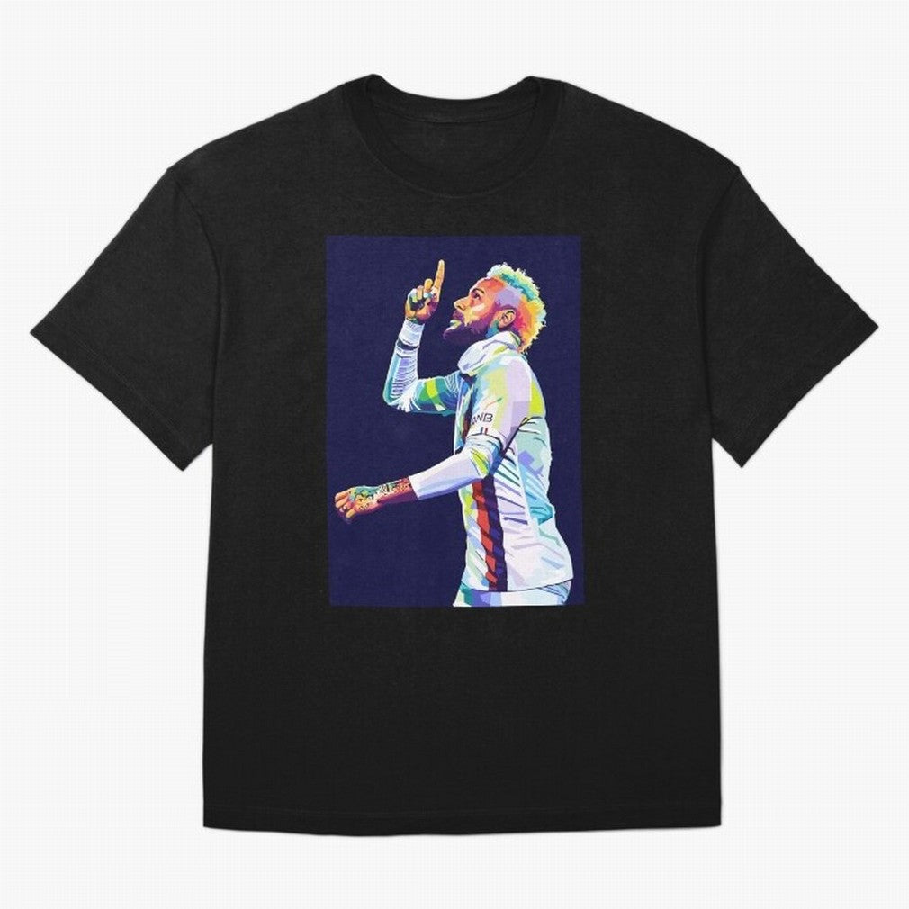 Neymar Jr Wpap Pop art Classic T-Shirt Keep the Legacy of FIFA World Cup 2026 USA Canada Mexico for Fans of Cristiano Ronaldo, Haaland and CR7 and Brazil, Portugal and Argentina, Bringing Match Day Excitement, Supporter Culture, Golden Goals and