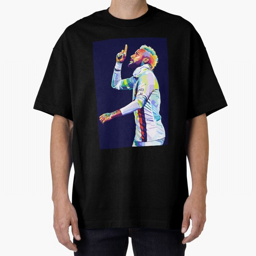 Neymar Jr Wpap Pop art Classic T-Shirt Keep the Legacy of FIFA World Cup 2026 USA Canada Mexico for Fans of Cristiano Ronaldo, Haaland and CR7 and Brazil, Portugal and Argentina, Bringing Match Day Excitement, Supporter Culture, Golden Goals and