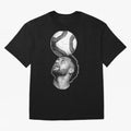 Neymar Jr. ¨C The Art of Balance Oversized T-Shirt Bring a Champion Mindset to Global Football Passion for FIFA World Cup 2026, Connected to Mbappe and Neymar, Brazil, Stadium Memories, Football Loyalty, International Chants and Championship