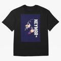 Neymar Jr Art Print Navy Classic T-Shirt Fuel Your Fan Pride for Global Football Passion for FIFA World Cup 2026 USA Canada Mexico, Filled with CR7 and Messi, France and Portugal, Sports Nostalgia, International Competition, Famous Players and