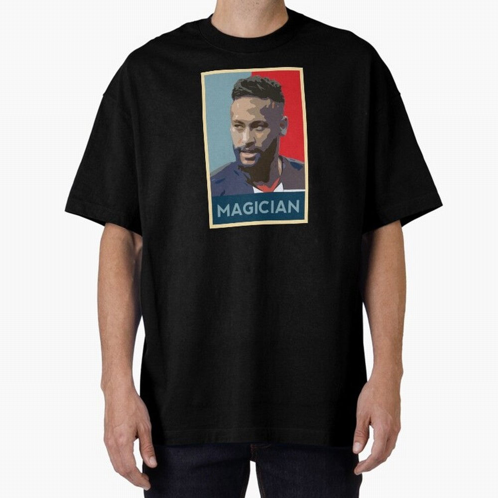 Neymar Hope Poster Classic T-Shirt Experience the Global Stage of the FIFA World Cup 2026 Journey through Messi and Cristiano Ronaldo Highlights, Germany Pride, Stadium Chants, National Pride, Trophy Dreams and Unforgettable Football Memories;