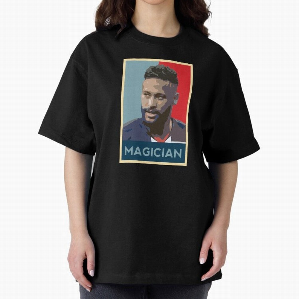 Neymar Hope Poster Classic T-Shirt Experience the Global Stage of the FIFA World Cup 2026 Journey through Messi and Cristiano Ronaldo Highlights, Germany Pride, Stadium Chants, National Pride, Trophy Dreams and Unforgettable Football Memories;