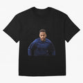 Neymar Junior Sticker Oversized T-Shirt Experience the Global Stage of Global Football Passion for FIFA World Cup 2026 USA Canada Mexico, Capturing Neymar, Haaland and Cristiano Ronaldo, Portugal, Match Day Excitement, Supporter Culture, Golden