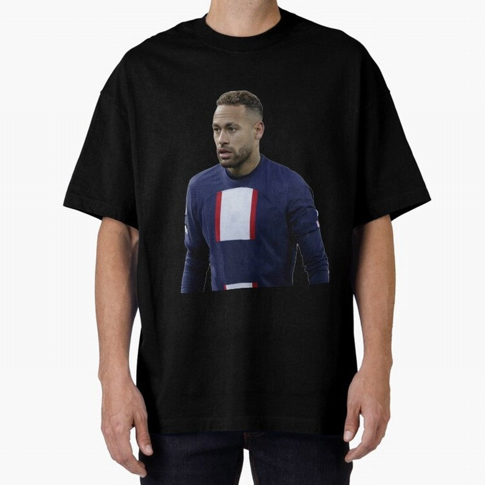 Neymar Junior Sticker Classic T-Shirt Celebrate Soccer Greatness during Match Day Hype around FIFA World Cup 2026 Group Stage, Messi and Cristiano Ronaldo, Brazil, Portugal and Argentina, Retro Football Energy, Iconic Rivalries, Trophy Chase Drama