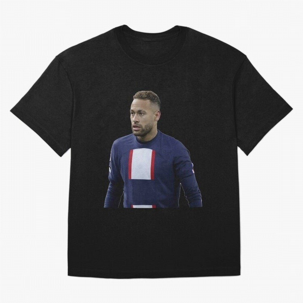 Neymar Junior Sticker Classic T-Shirt Celebrate Soccer Greatness during Match Day Hype around FIFA World Cup 2026 Group Stage, Messi and Cristiano Ronaldo, Brazil, Portugal and Argentina, Retro Football Energy, Iconic Rivalries, Trophy Chase Drama