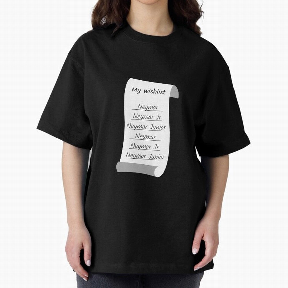 My Wishlist Neymar Jr Neymar Neymar Junior Oversized T-Shirt Show Fan Pride Across FIFA World Cup 2026 Group Stage Inspired by Mbappe, Germany Energy, Fan Favorite Moments, National Team Passion, Big Match Drama and Soccer History; Ideal for Fans