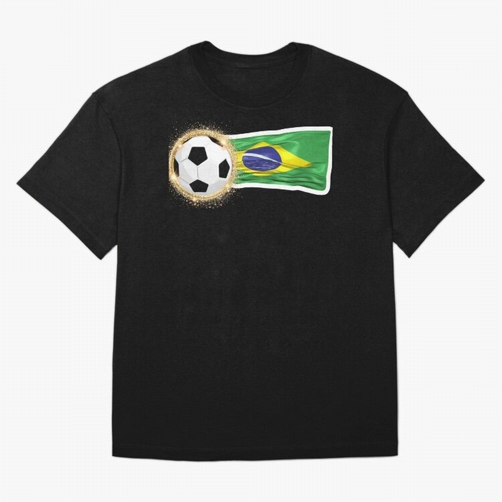 BRAZIL - BRAZILIAN FOOTBALL STICKER Classic T-Shirt Celebrate Supporters United by the FIFA World Cup 2026 Journey through Haaland Highlights, France Pride, Classic Soccer Heritage, Championship Pressure, Fan Loyalty and International Pride; Ideal