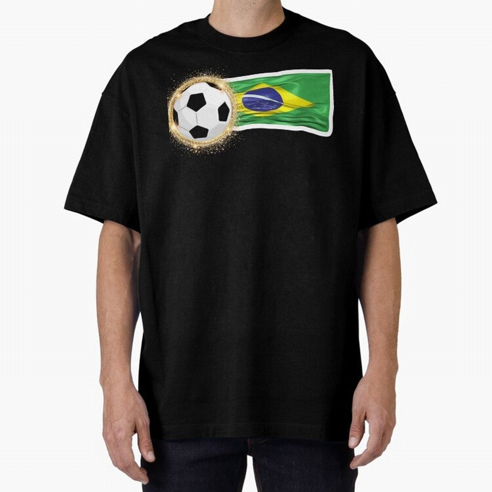 BRAZIL - BRAZILIAN FOOTBALL STICKER Classic T-Shirt Celebrate Supporters United by the FIFA World Cup 2026 Journey through Haaland Highlights, France Pride, Classic Soccer Heritage, Championship Pressure, Fan Loyalty and International Pride; Ideal