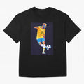 Neymar Jr Wpap pop art Oversized T-Shirt Share the Excitement of FIFA World Cup 2026 USA Canada Mexico Spirit, Driven by England and Germany, Neymar, Haaland and Cristiano Ronaldo, Classic Soccer Heritage, Championship Pressure, Fan Loyalty and