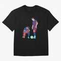 Messi and Neymar Football Free Kick Classic T-Shirt Enjoy FIFA World Cup 2026 Group Stage Spirit, Filled with Argentina and Brazil, Cristiano Ronaldo, Match Day Excitement, Supporter Culture, Golden Goals and Global Football Passion; Great for