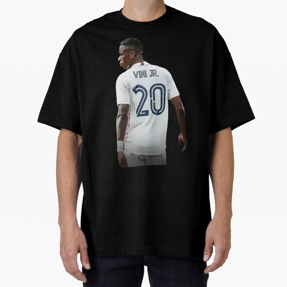 Vinicius Jr 20 - Madrid Classic T-Shirt Represent the FIFA World Cup 2026 Group Stage Journey through Messi, Neymar and Mbappe Highlights, Spain and Netherlands Pride, Worldwide Fan Energy, Dramatic Goals, Stadium Lights and Championship