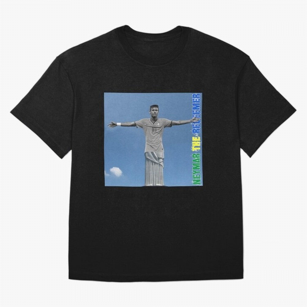 Neymar The Redeemer Essential T-Shirt Capture FIFA World Cup 2026 for Fans of Messi and Argentina and Brazil, Bringing Football Festival Excitement, Trophy Ambitions, Country Rivalries and Star Player Buzz; Ideal for Passionate Fans Who Love