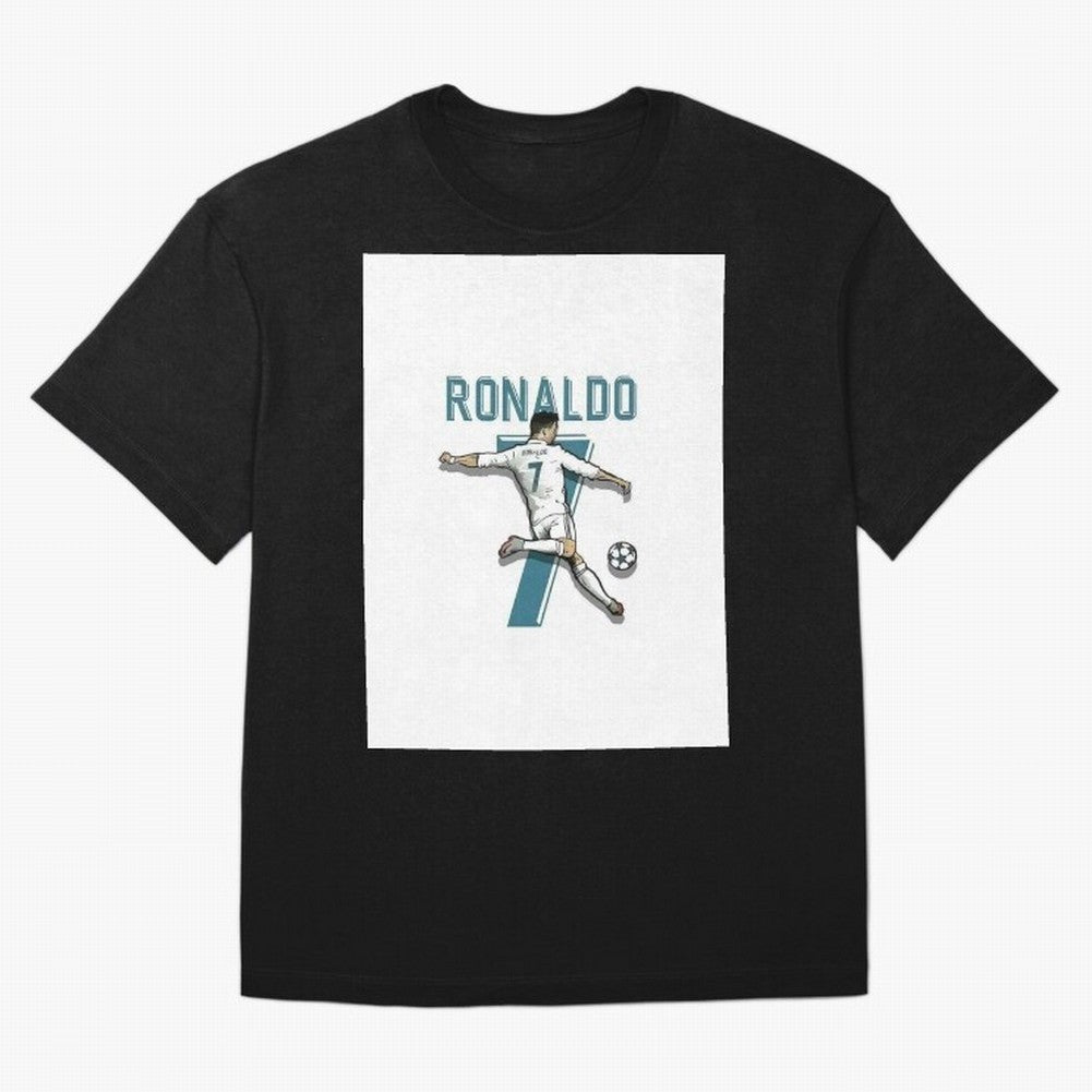 ronaldo Classic T-Shirt Relive FIFA World Cup 2026 USA Canada Mexico Featuring Mbappe, France and Portugal Energy, Football Festival Excitement, Trophy Ambitions, Country Rivalries and Star Player Buzz; Perfect for Supporters Who Want Bold Football