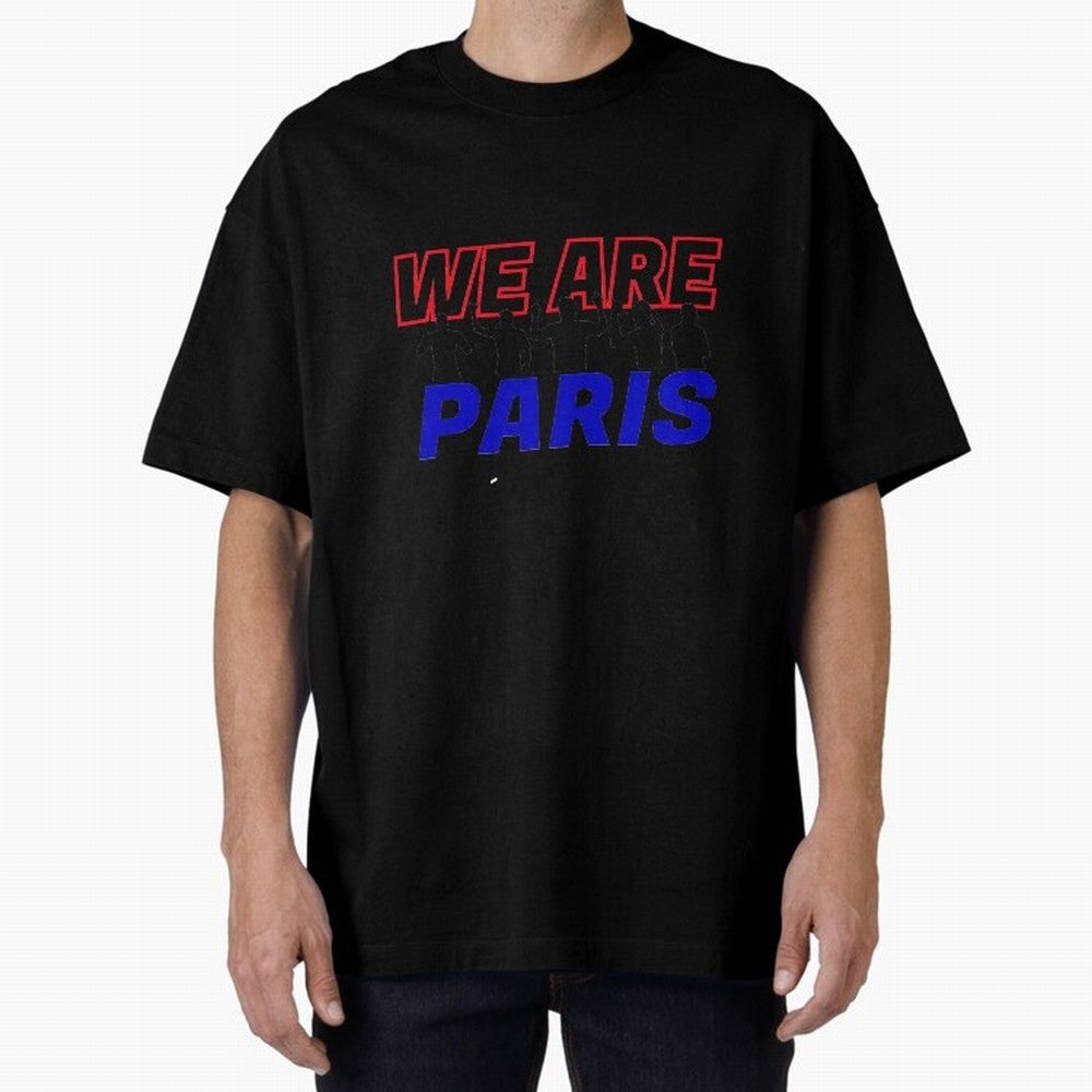 WE ARE PARIS Essential T-Shirt Bring Bold Fan Energy to Global Football Passion for FIFA World Cup 2026 USA Canada Mexico, Made for Mbappe and Neymar, Spain, Classic Soccer Heritage, Championship Pressure, Fan Loyalty and International Pride; Great