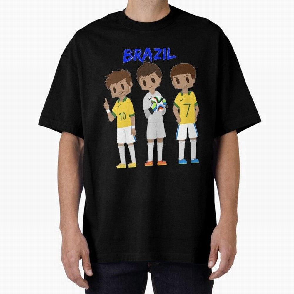 Brazil Essential T-Shirt Honor Champions and Dreams in FIFA World Cup 2026 Group Stage Inspired by Messi, CR7 and Mbappe, Brazil, Portugal and Argentina Energy, Game Day Rituals, Football Legends, Country Pride and the Road to the Final; Perfect