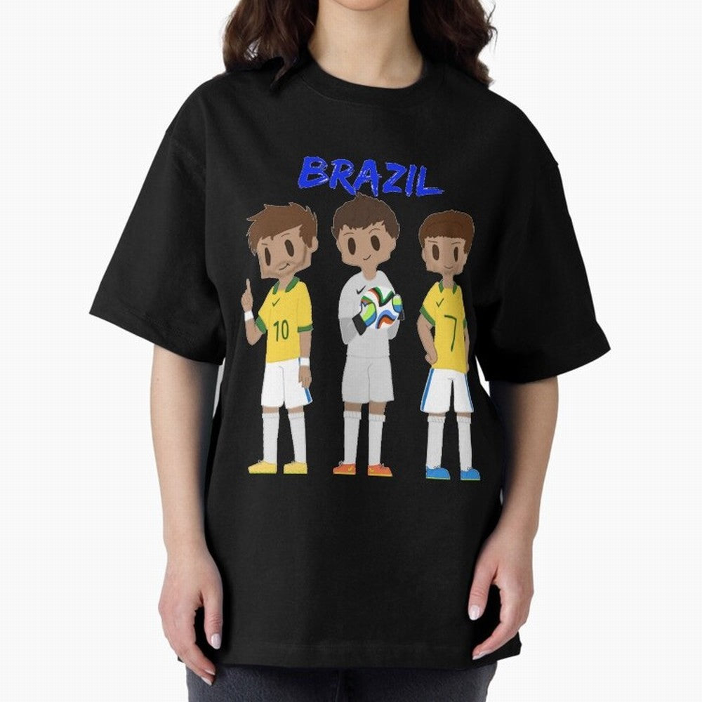 Brazil Essential T-Shirt Honor Champions and Dreams in FIFA World Cup 2026 Group Stage Inspired by Messi, CR7 and Mbappe, Brazil, Portugal and Argentina Energy, Game Day Rituals, Football Legends, Country Pride and the Road to the Final; Perfect