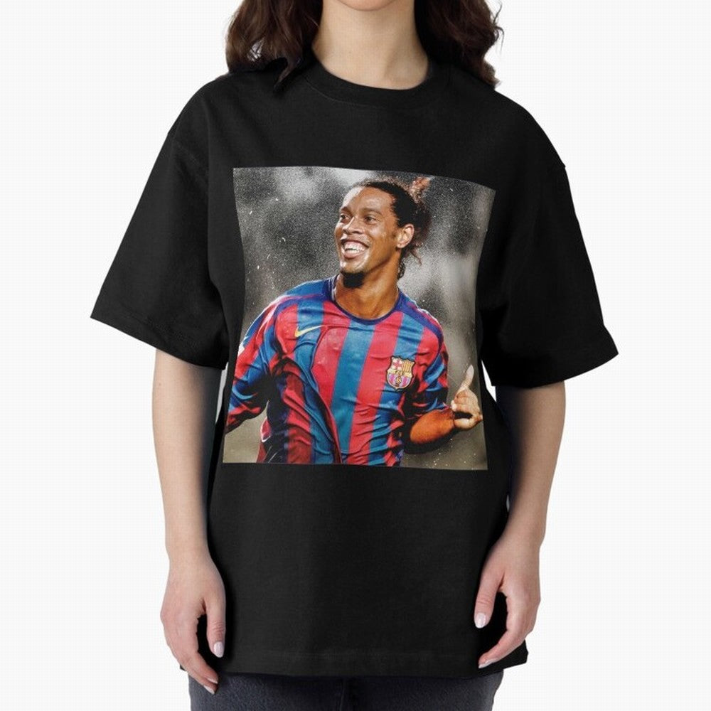 ronaldinho Classic T-Shirt Cheer through Every Moment of FIFA World Cup 2026 USA Canada Mexico for Fans of Neymar, Haaland and Cristiano Ronaldo and Portugal, Bringing Supporter Pride, Iconic Celebrations, Legendary Names and Global Match Day