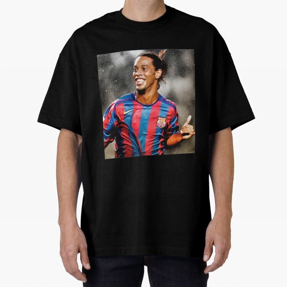 ronaldinho Classic T-Shirt Cheer through Every Moment of FIFA World Cup 2026 USA Canada Mexico for Fans of Neymar, Haaland and Cristiano Ronaldo and Portugal, Bringing Supporter Pride, Iconic Celebrations, Legendary Names and Global Match Day