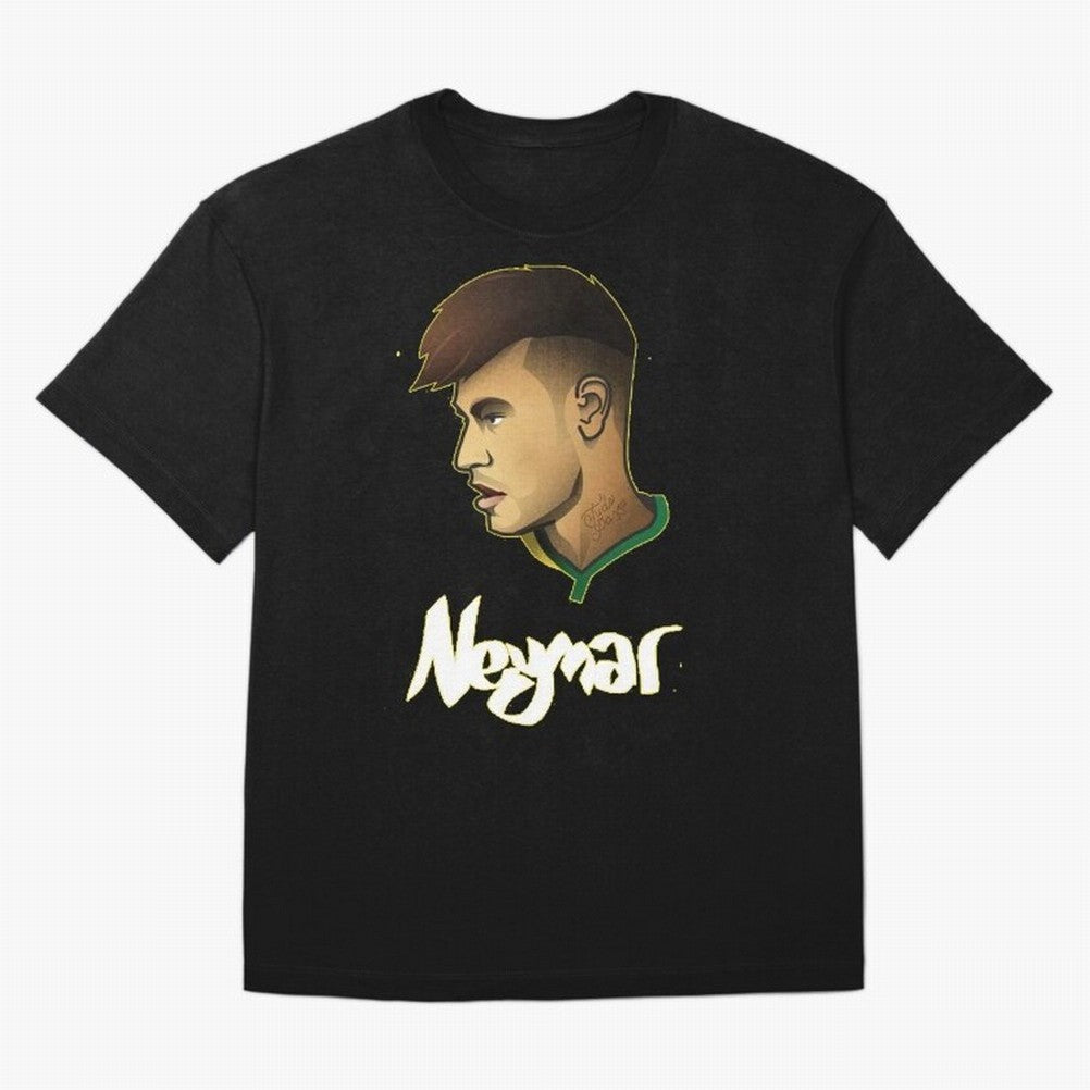Neymar jr Team Brazil Oversized T-Shirt Follow Match Day Hype around FIFA World Cup 2026 USA Canada Mexico, Cristiano Ronaldo, Brazil, Tournament Hype, Historic Matchups, Family Viewing Parties and Global Sports Pride; Ideal for Passionate Fans Who