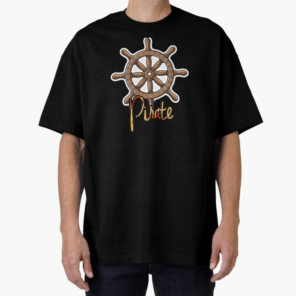 pirate, steering wheel, wheel, pirates of the Caribbean, Brandon brown, wooden, fashionista pop art, neymar jr art, Oversized T-Shirt Discover Match Day Hype around FIFA World Cup 2026 USA Canada Mexico, Messi, CR7 and Mbappe, Argentina and Brazil,