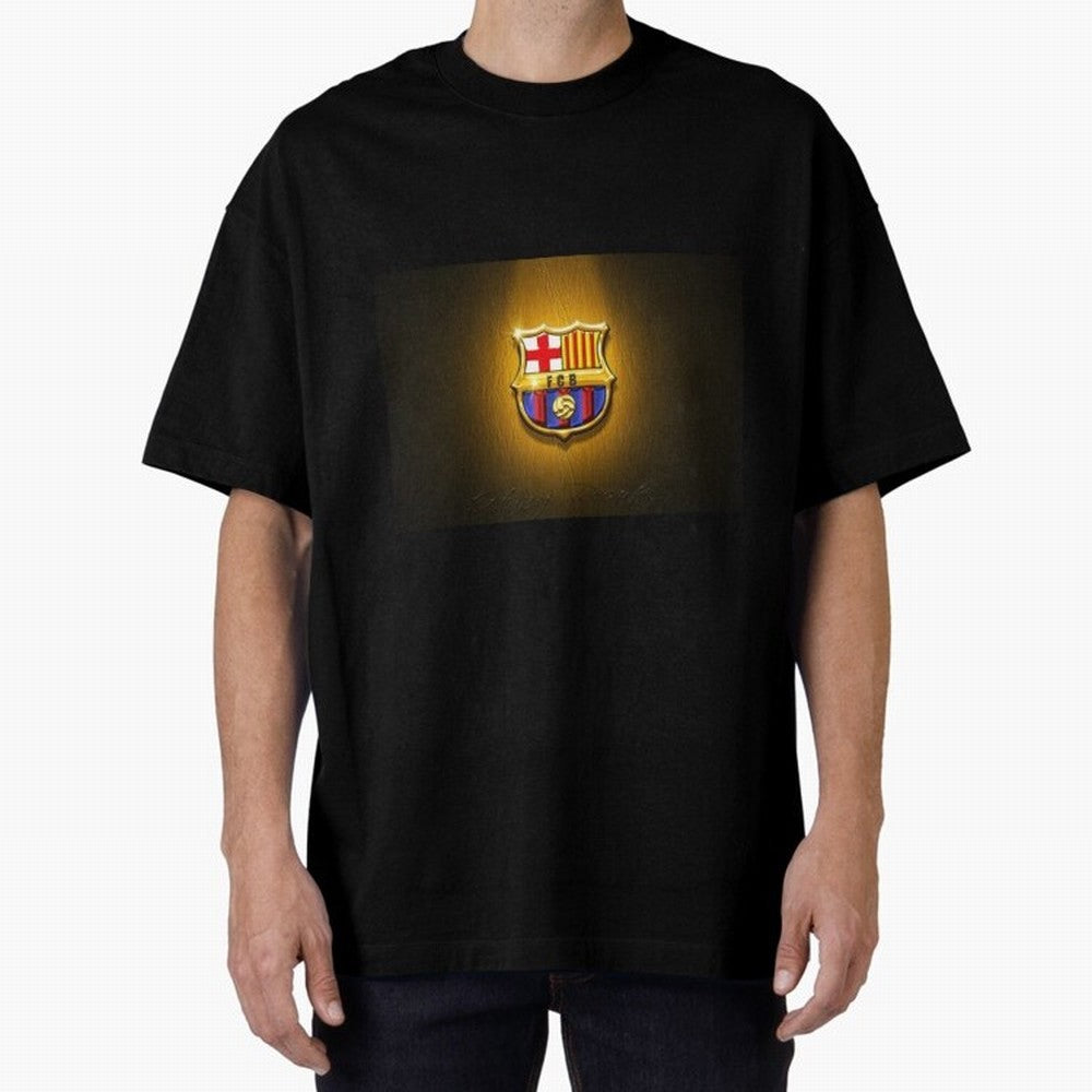 barcelona Oversized T-Shirt Stand Out with Spirit from FIFA World Cup 2026 Group Stage Filled with Mbappe and Neymar, Brazil Energy, Game Day Rituals, Football Legends, Country Pride and the Road to the Final; Built for Supporters Chasing Trophy